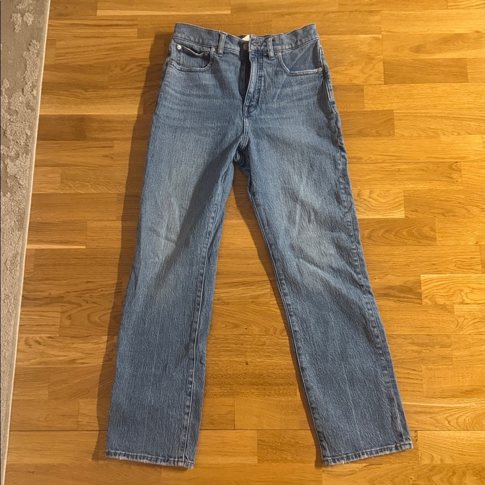 Madewell Classic Blue Women’s High Rise 90s Jeans